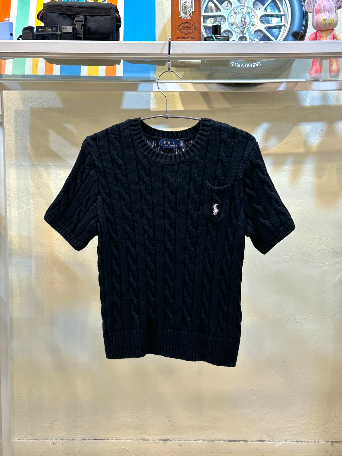 폴로 케이블 니트 스웨터 상품이미지1