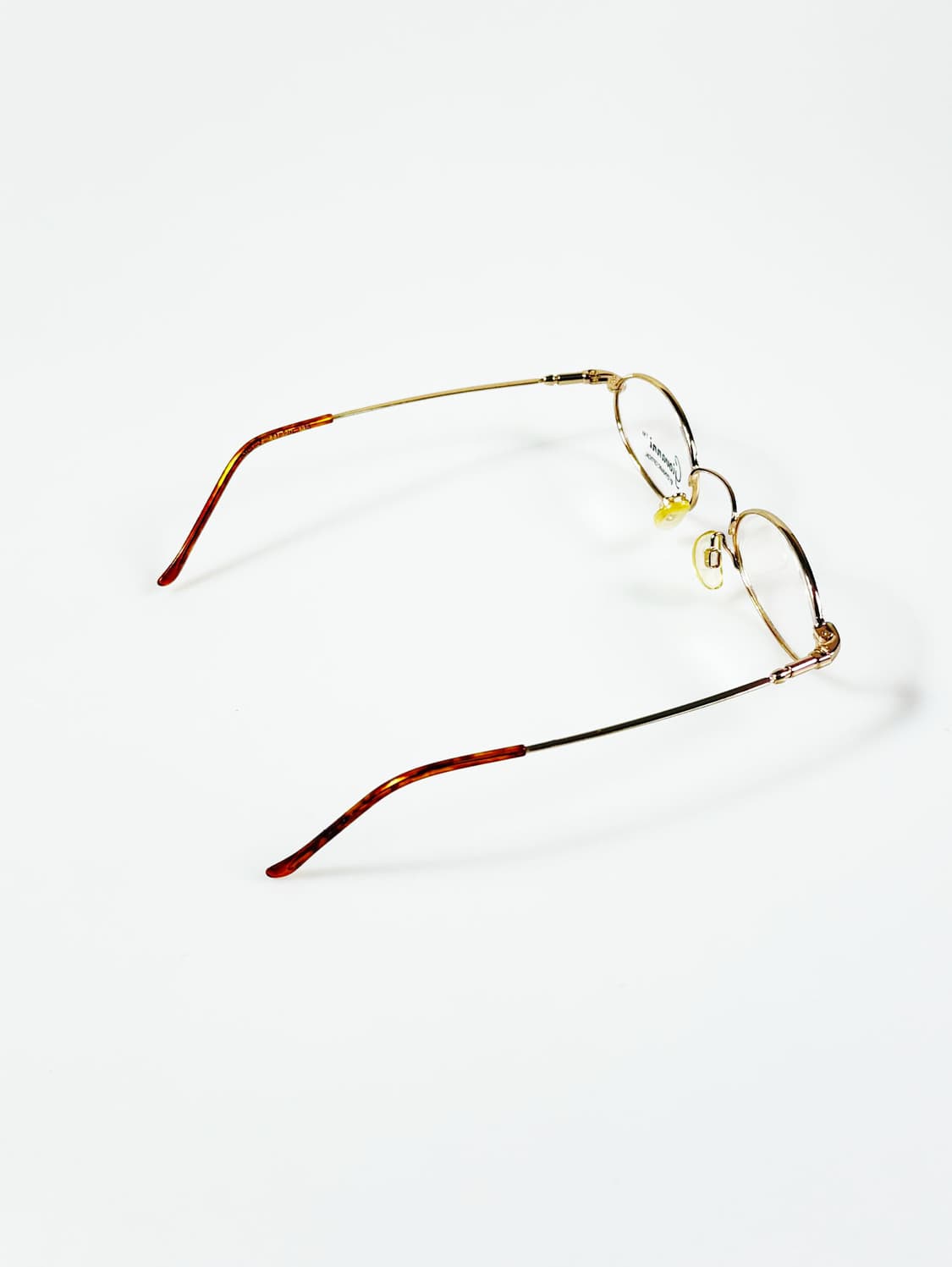 90s GIOVANNI 골드 슬림 오벌 메탈 빈티지 안경 상품이미지4