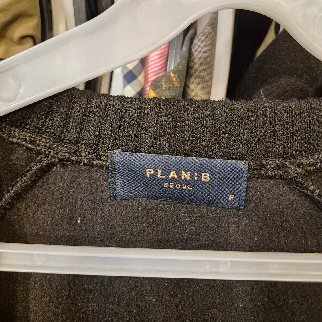 M~L 블랙 코듀로이 가디건 상품이미지3