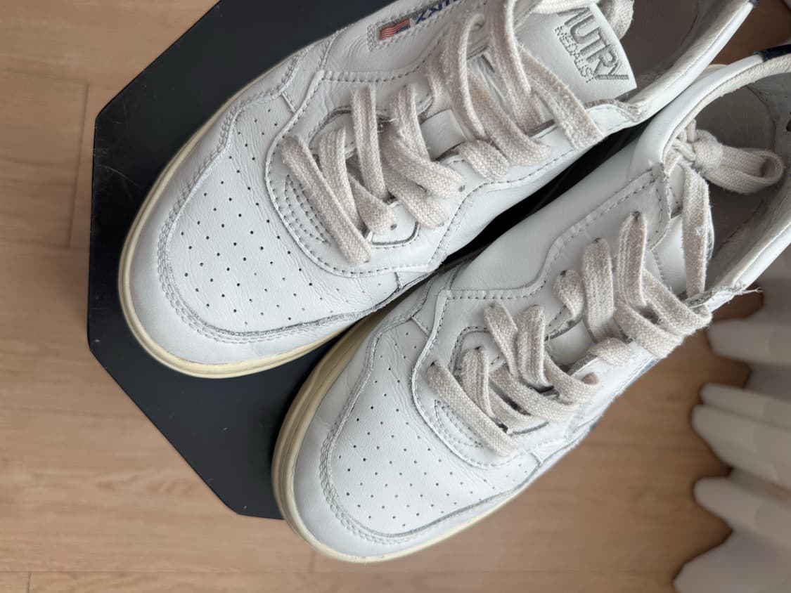 (촬영소품) 280 오트리 메달리스트 화이트 블랙힐탭 상품이미지7