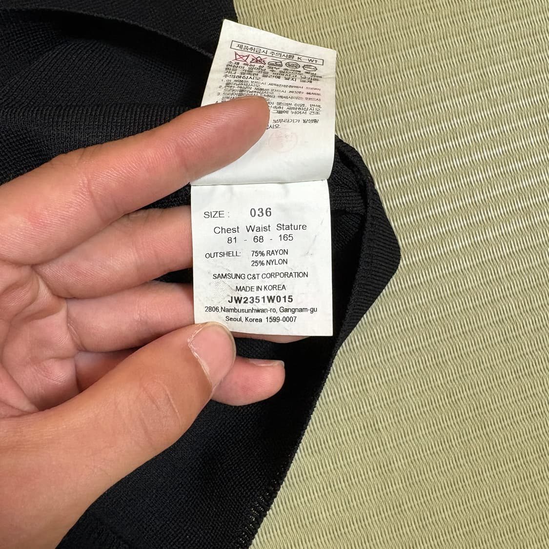 23ss 준지 쿼어 지퍼 터틀넥 상품이미지8