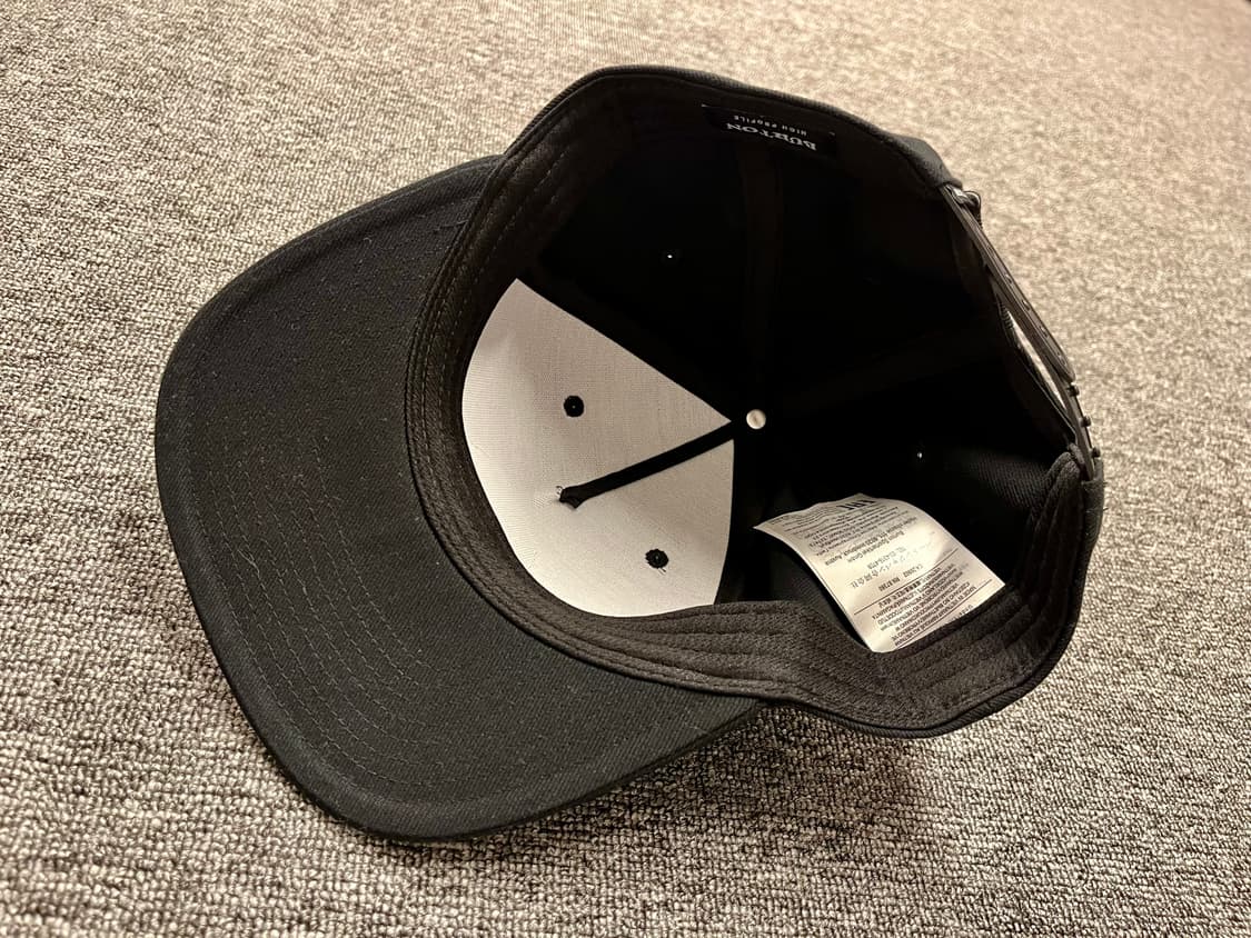 버튼 블랙 스냅백  상품이미지5