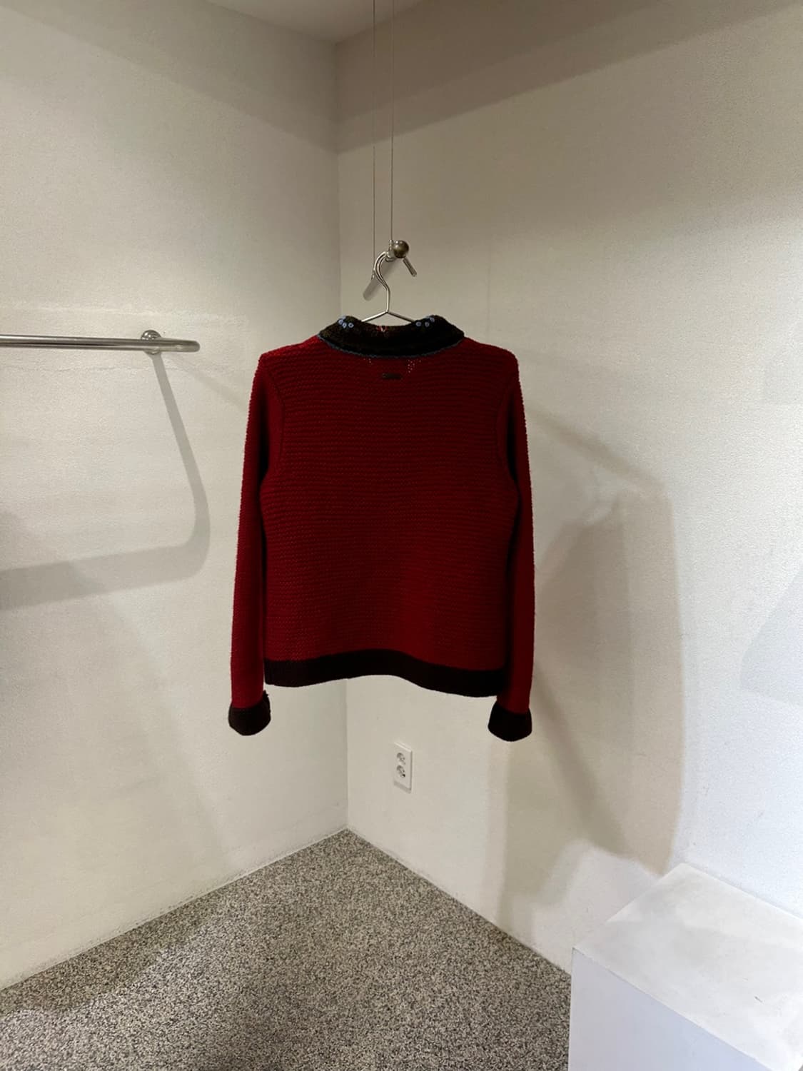 크로커다일 포인트 니트 가디건 상품이미지2