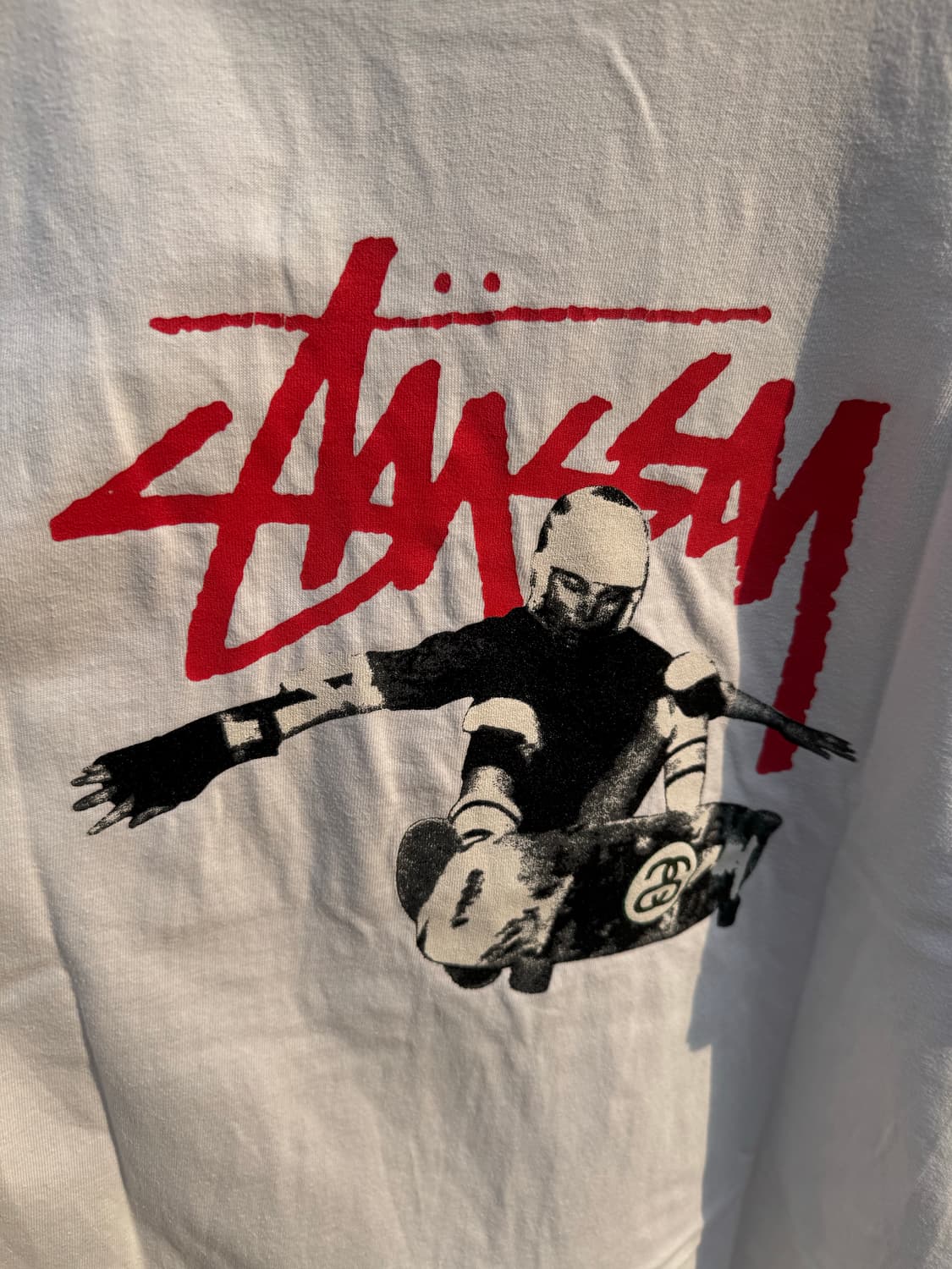 90s 스투시 반팔 화이트 상품이미지5