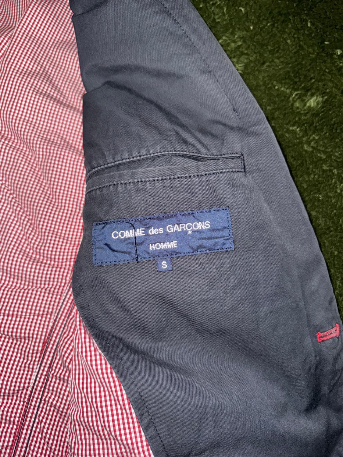 [S] 꼼데가르송 옴므 08AW 워시드 코튼 블레이저 자켓 상품이미지6