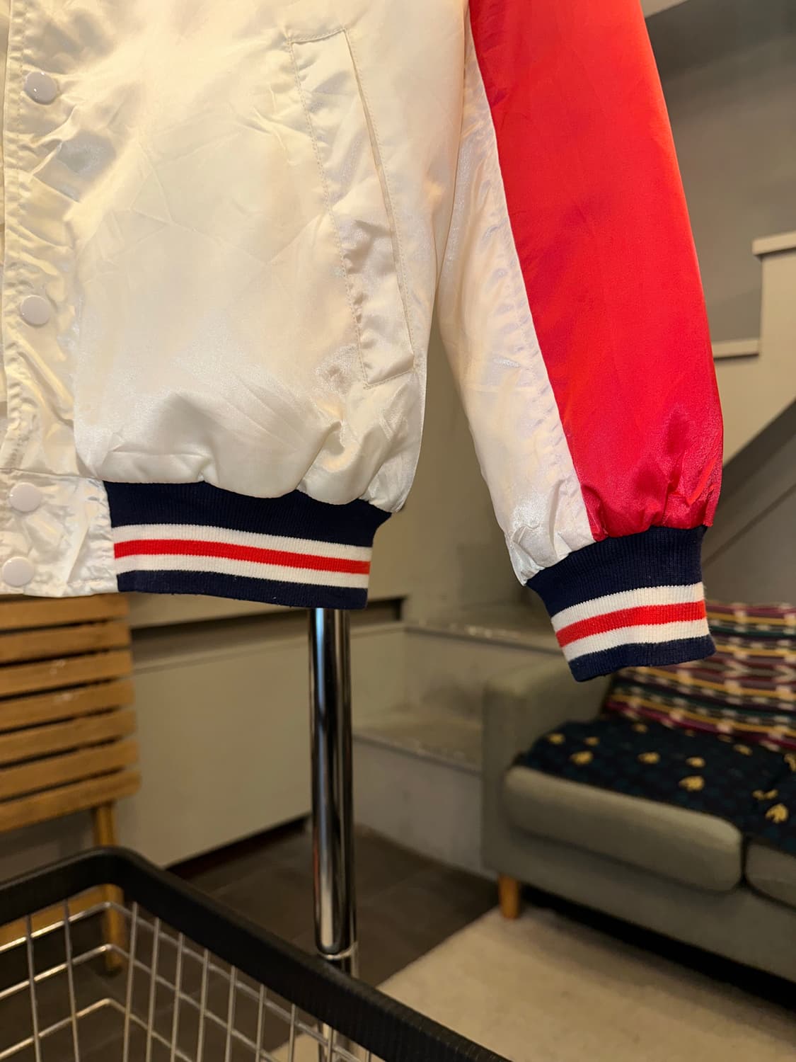 80’s Adidas logo embroidery jacket 상품이미지7