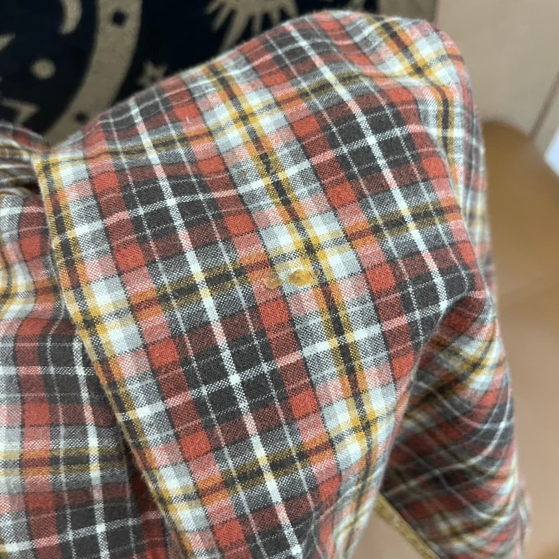 빈티지 재팬 키치 모리 코지룩 패치워크 체크 롱스커트 K0306 상품이미지5