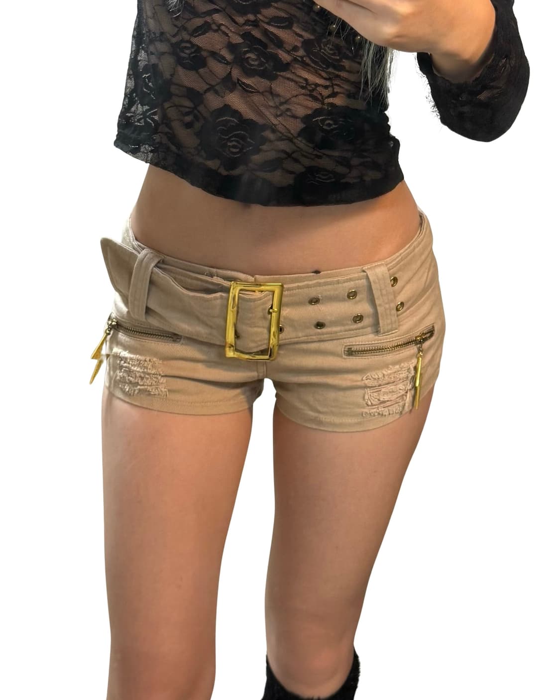 갸루맛 빈티지 숏츠 상품이미지1