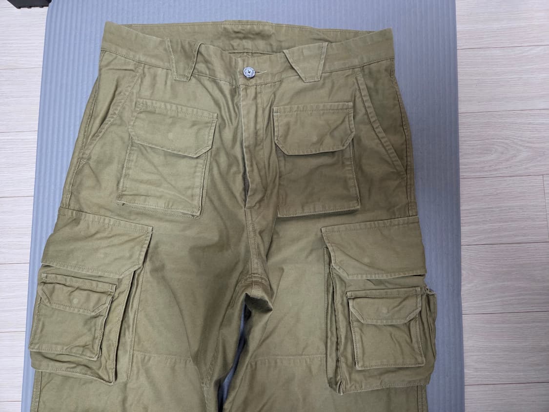 FFC 헨리코튼x스펙테이터 피셔맨 카고팬츠 82사이즈 판매합니다. 상품이미지4