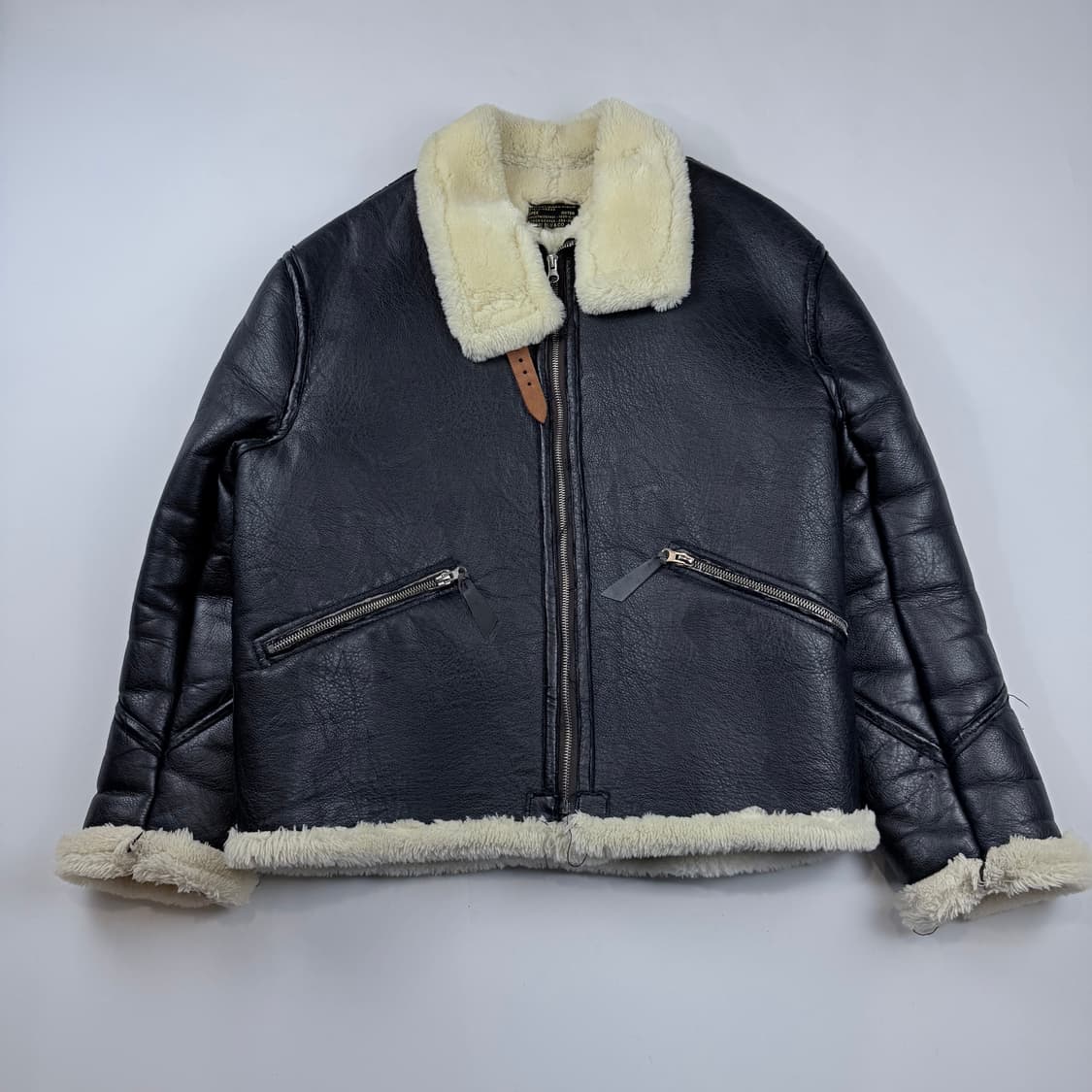 아스페시 쉽스킨 B6 무스탕 상품이미지1