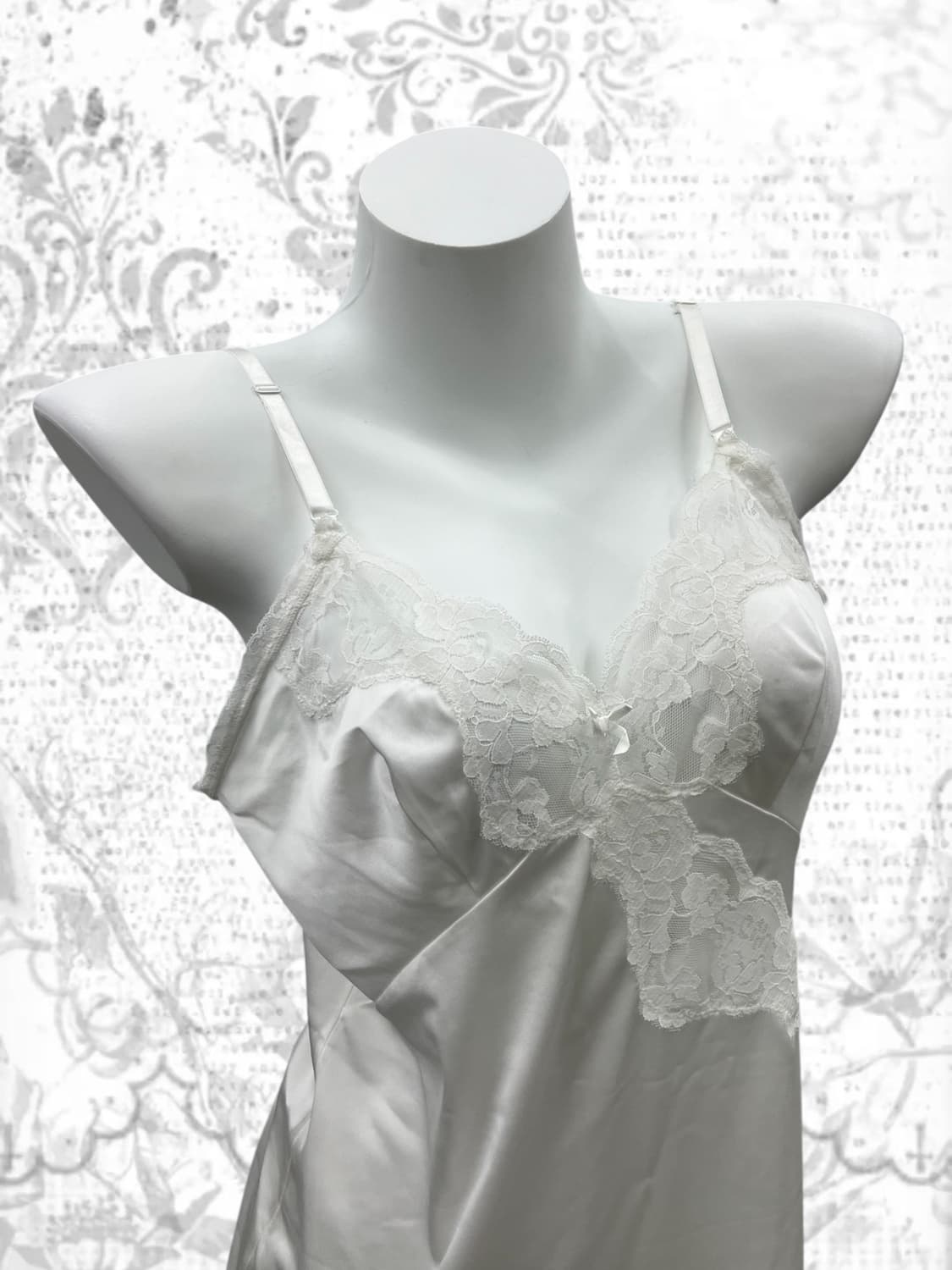 white lace slip one-piece 상품이미지3