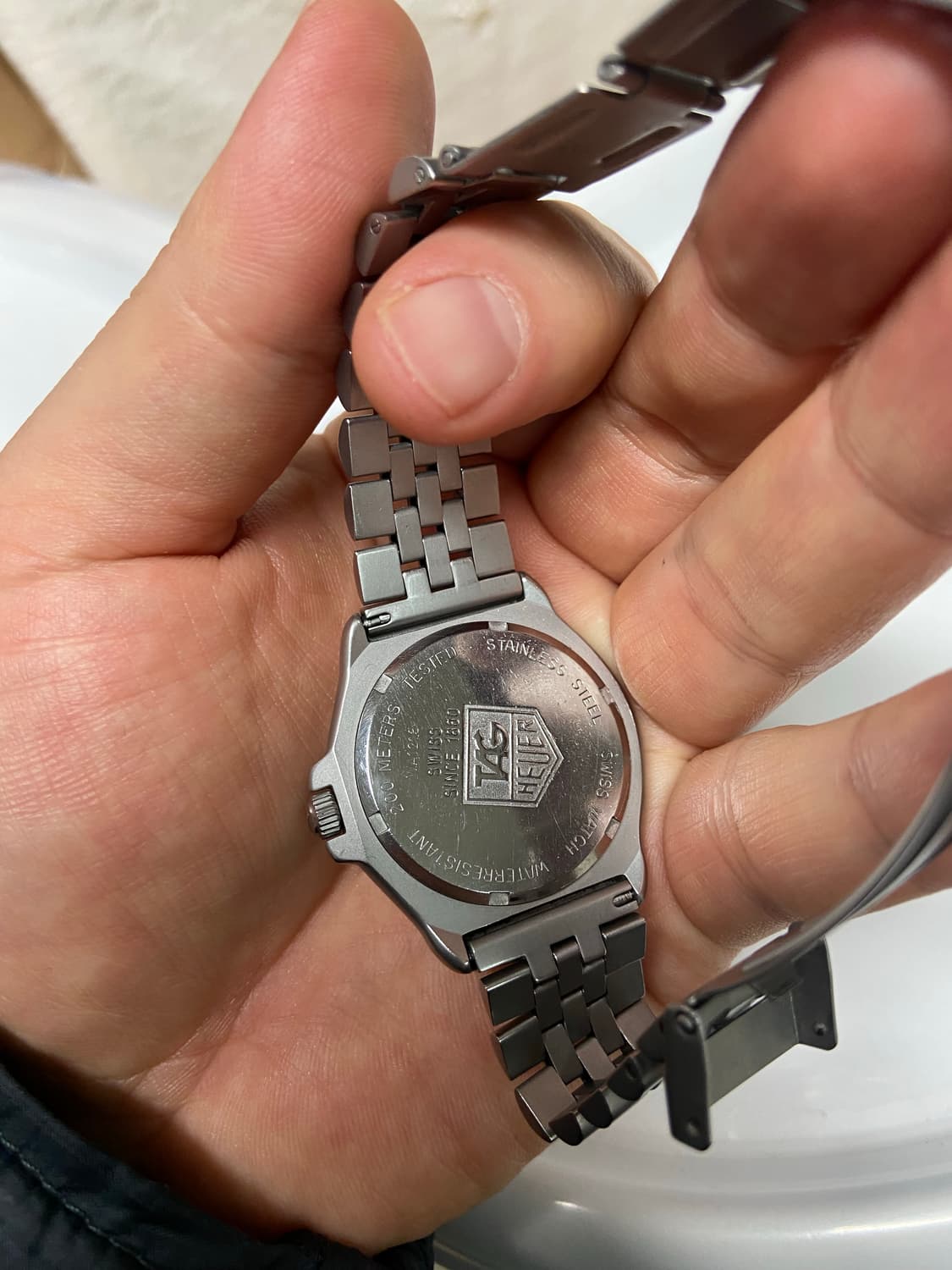 태그호이어 포뮬러1 80년대 kith 콜라보 했던모델 원본 상품이미지2