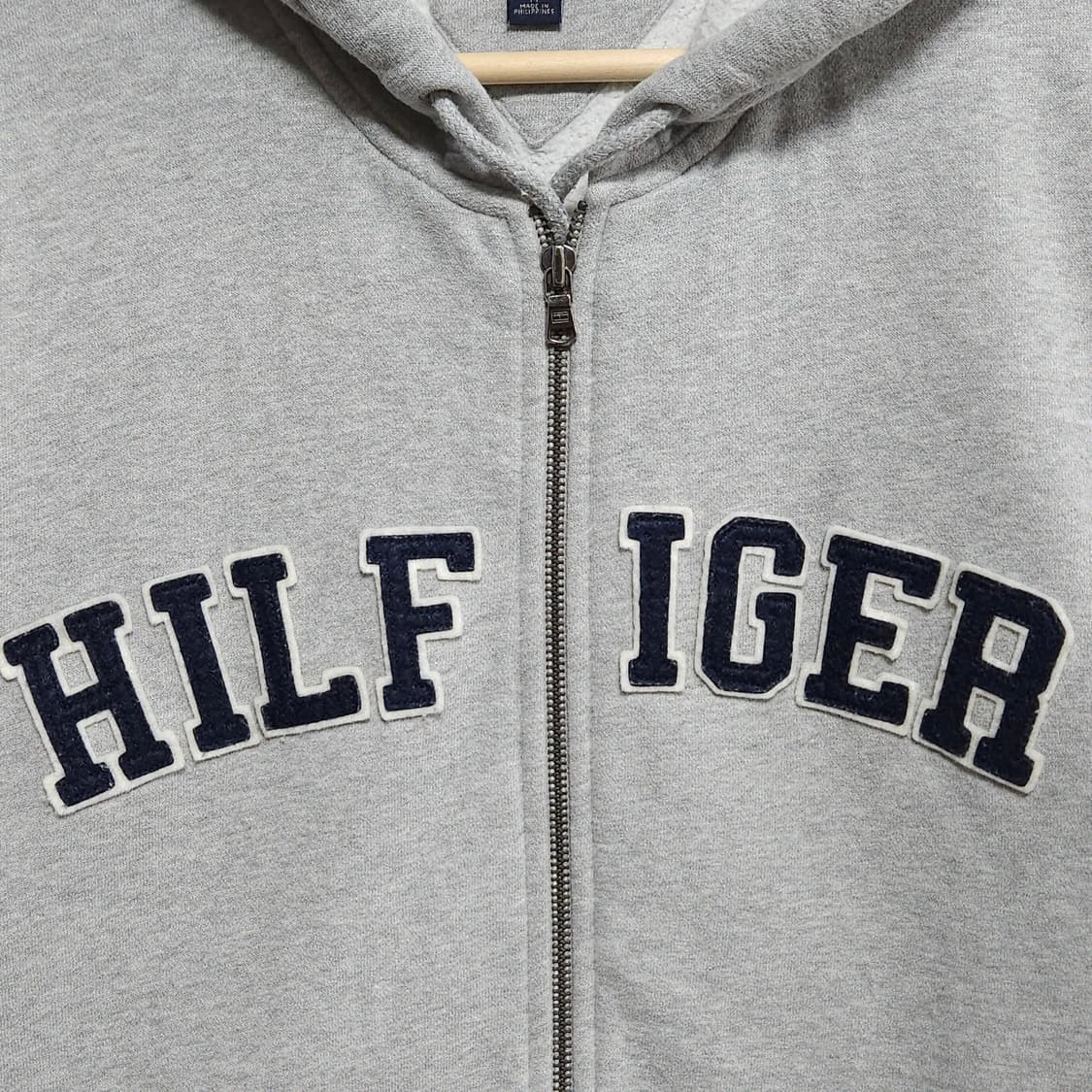 100)Tommy 타미 기모 후드 집업 자켓 상품이미지2