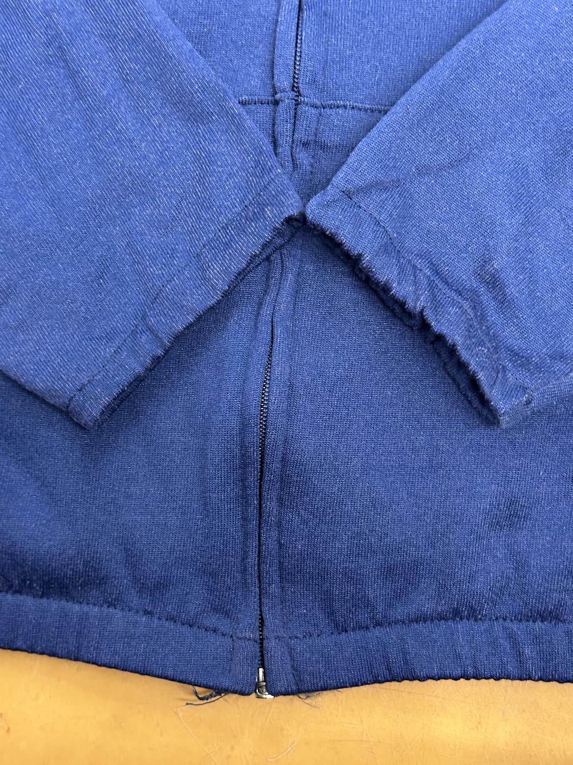70s 러셀 네이비 후드 집업 L 상품이미지6