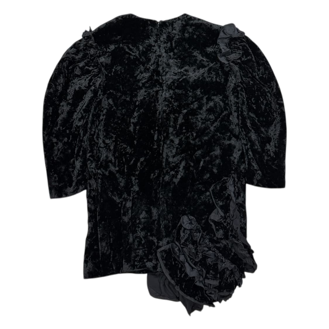 럭키슈에뜨 벨벳 드레스 원피스 블랙 36 상품이미지3