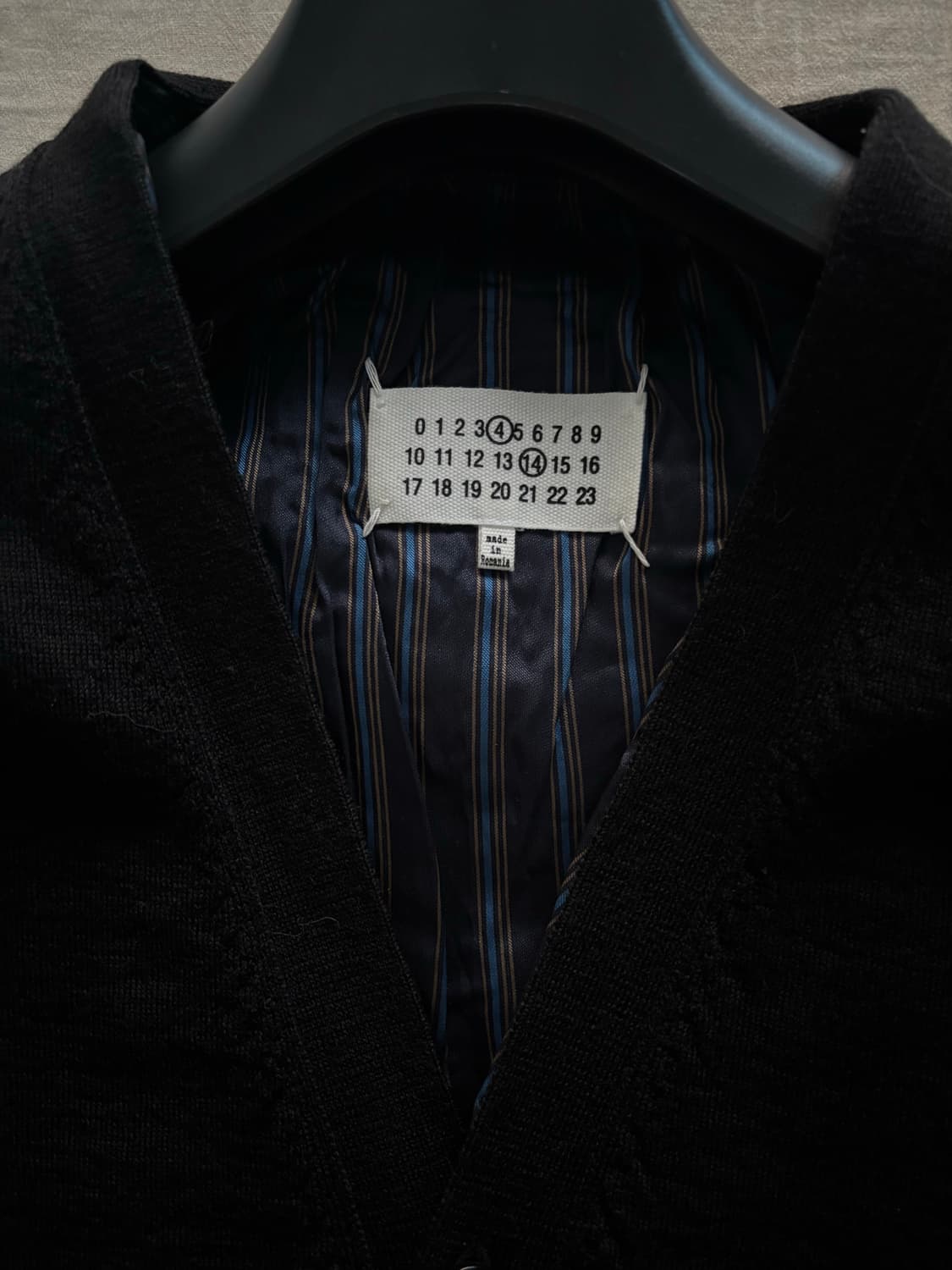 마르지엘라 aw22 울 가디건 상품이미지3