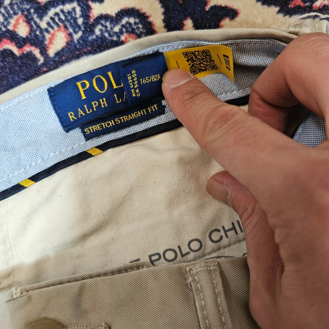 폴로랄프로렌 스트레이트 워시 스트레치 치노팬츠 상품이미지8