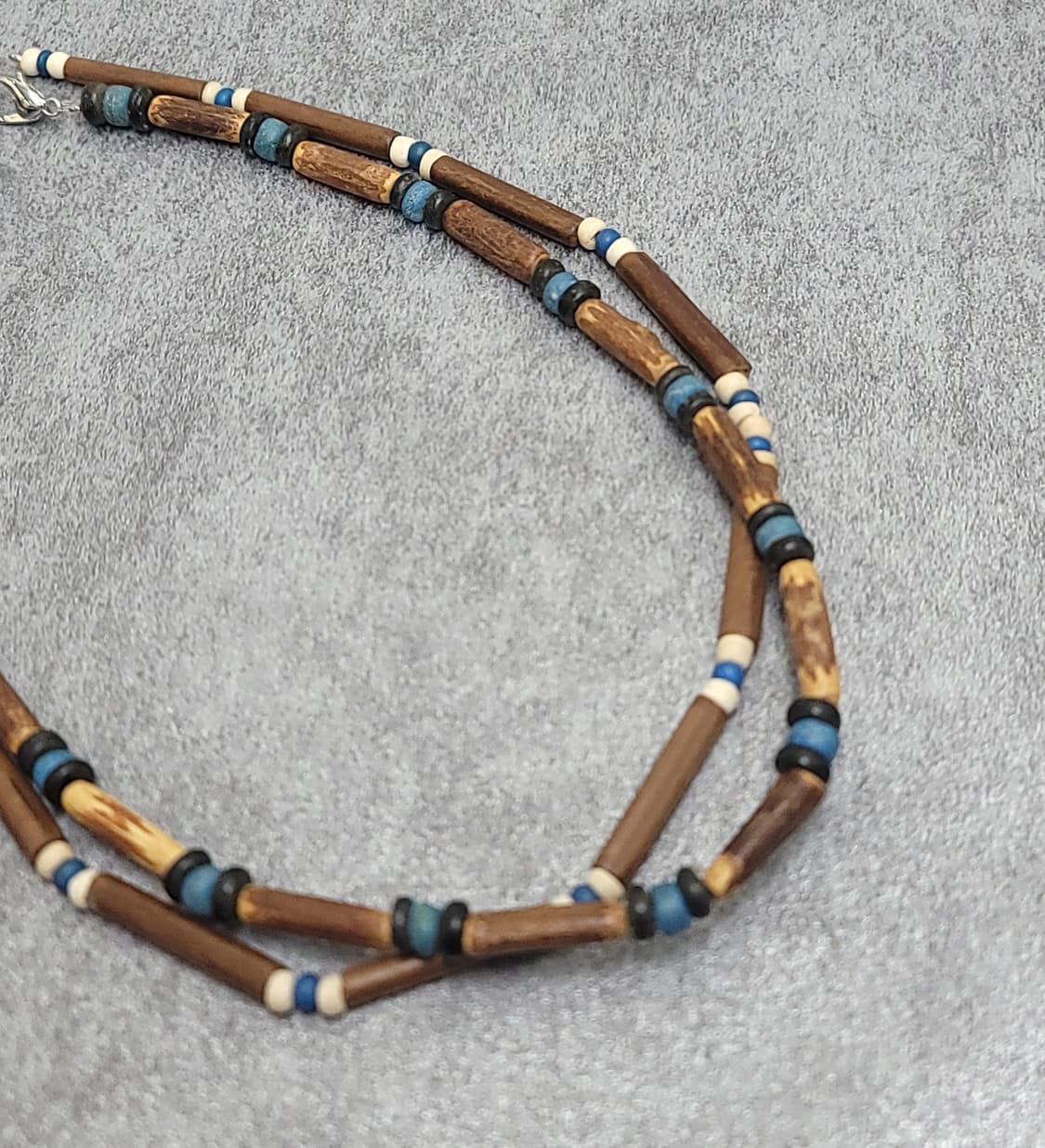 우드 빈티지목걸이 세트 상품이미지2
