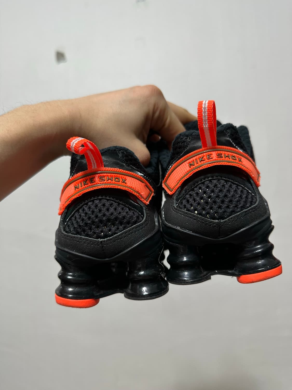 나이키 우먼스 샥스 LT 노바 블랙 오렌지 상품이미지5