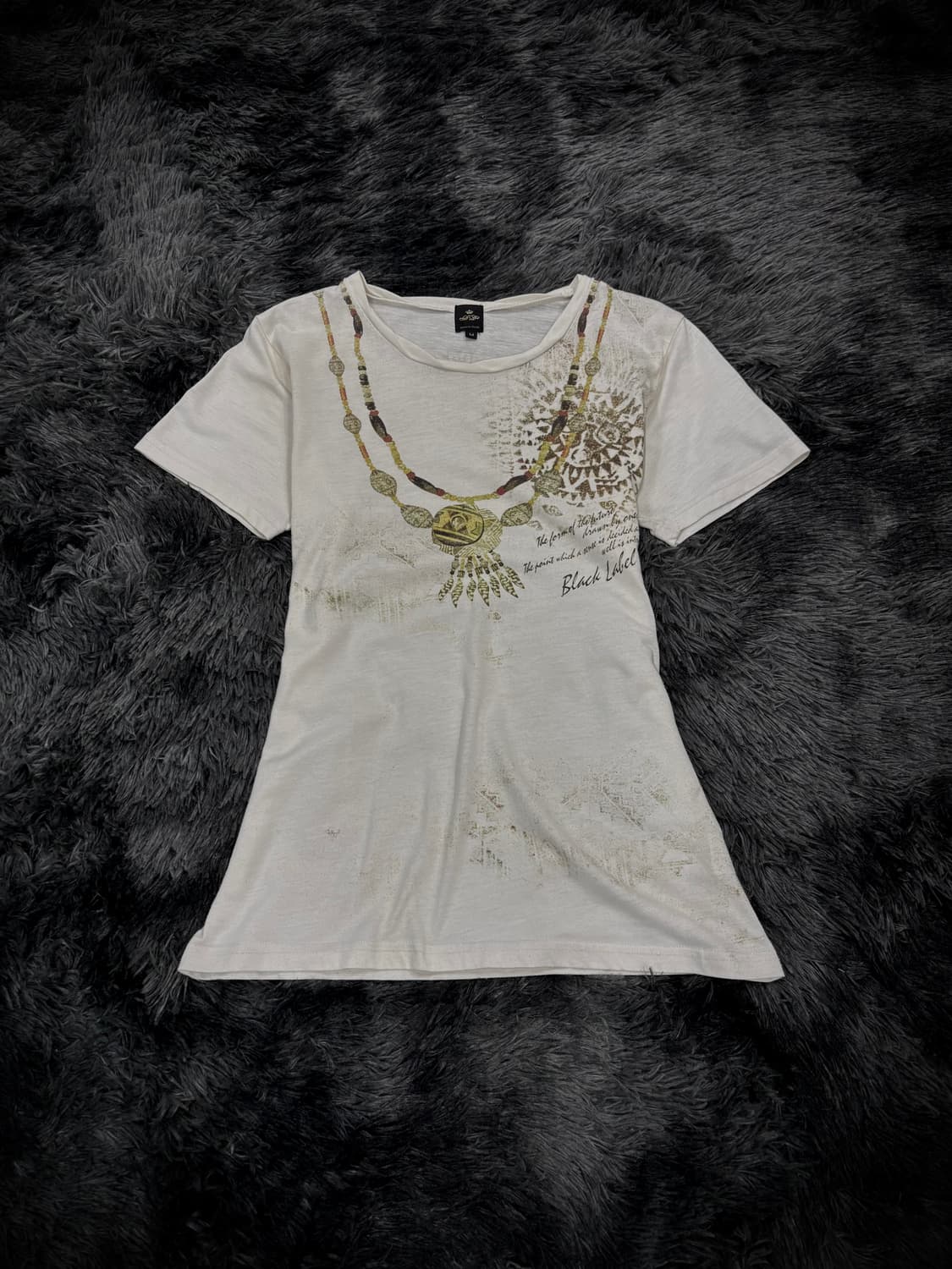 Semantic Design 체인 프린팅 반팔 티셔츠 상품이미지1