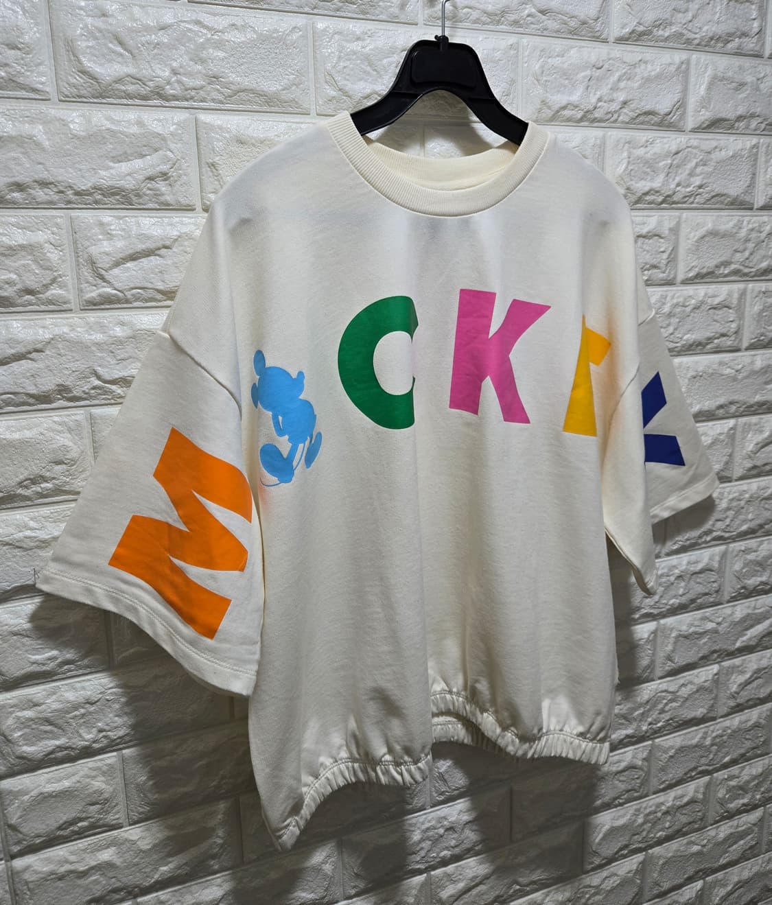 디즈니 x 프랭크스톤 미키마우스 반팔티 95~100 상품이미지2