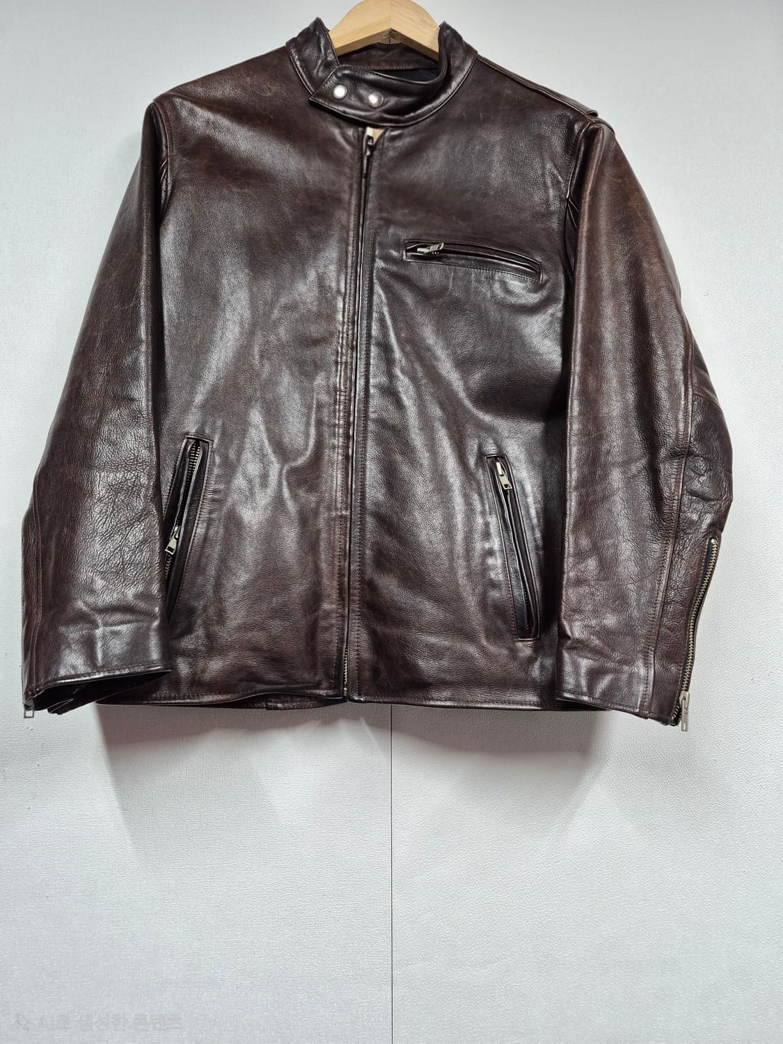 바이크 소가죽 자켓 상품이미지2