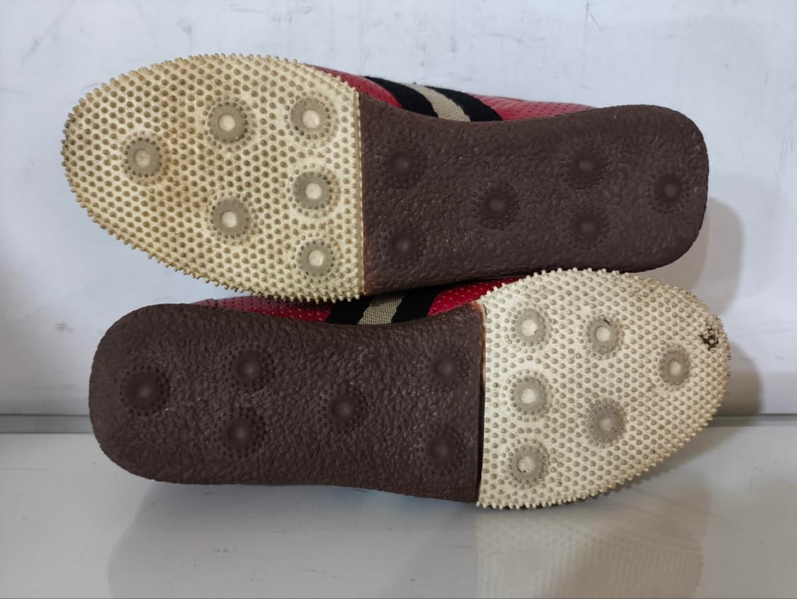 235mm 발리 핀도트 레드 스니커즈 레트로  상품이미지9