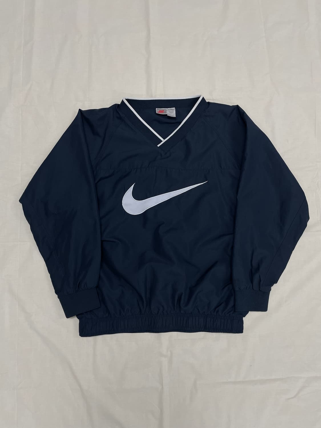 [XL] 00s 나이키 빅 스우시 웜업 윈드브레이커 바람막이 상품이미지1