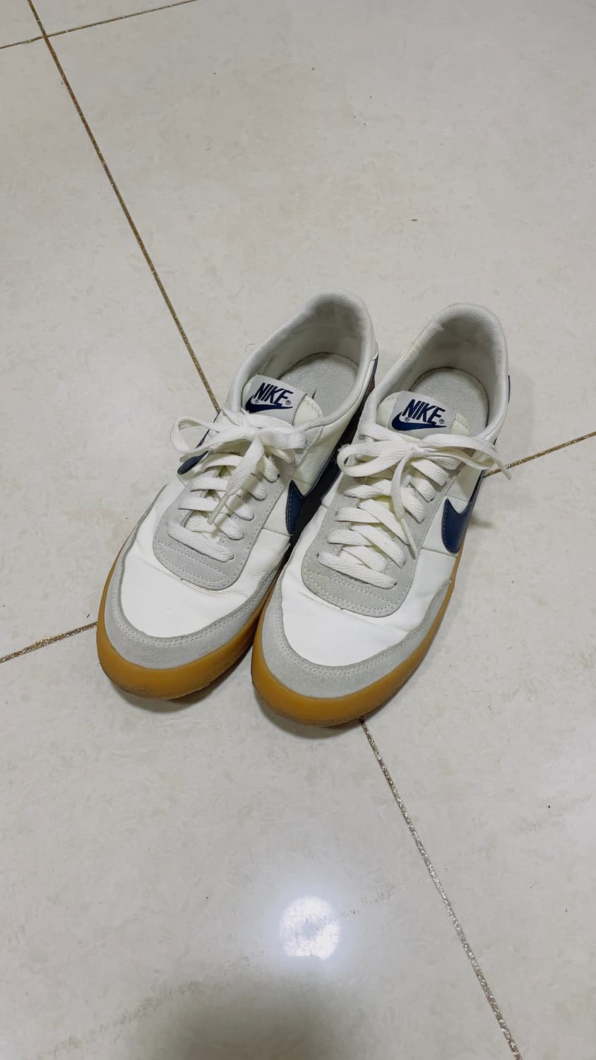 나이키 x 제이크루 킬샷 2 세일 미드나잇 네이비 상품이미지1