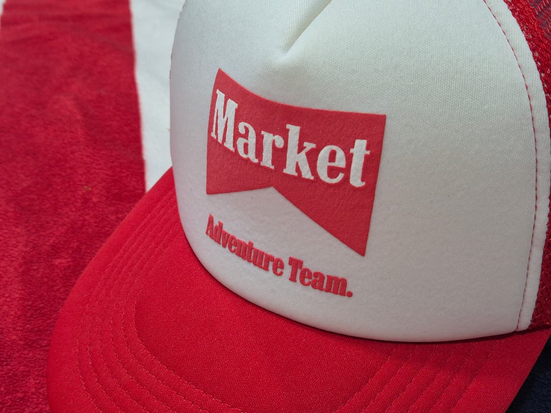 MARKET 마켓 어드벤처 팀 트러커 메쉬캡 레드 상품이미지2