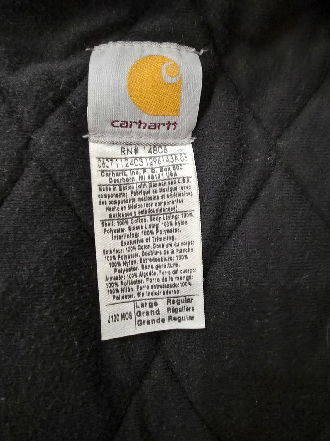 칼하트 J130 mos L 상품이미지4