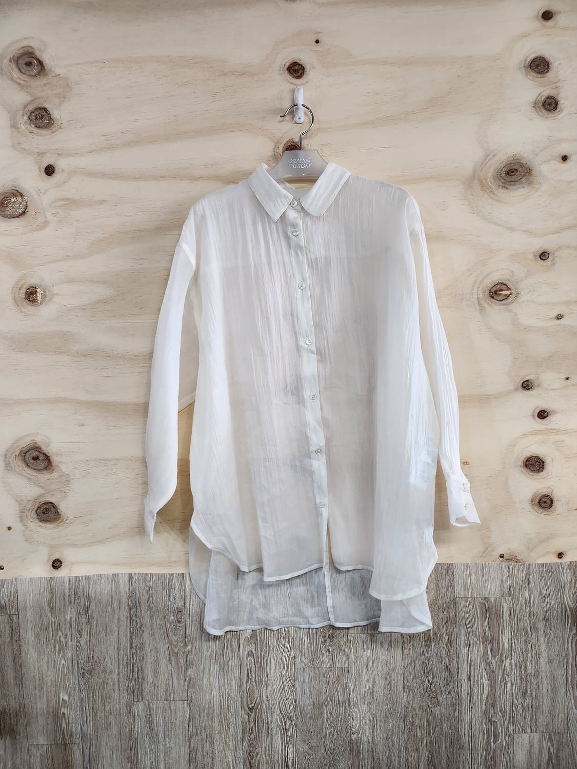 513) 일본 로리즈팜 lowrys farm 시스루 블라우스 상품이미지1