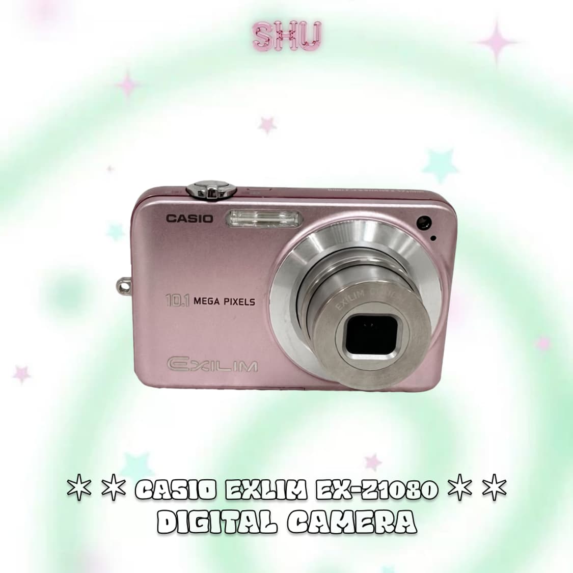 카시오 엑슬림 EX-Z1080 빈티지 디카 핑크 상품이미지2
