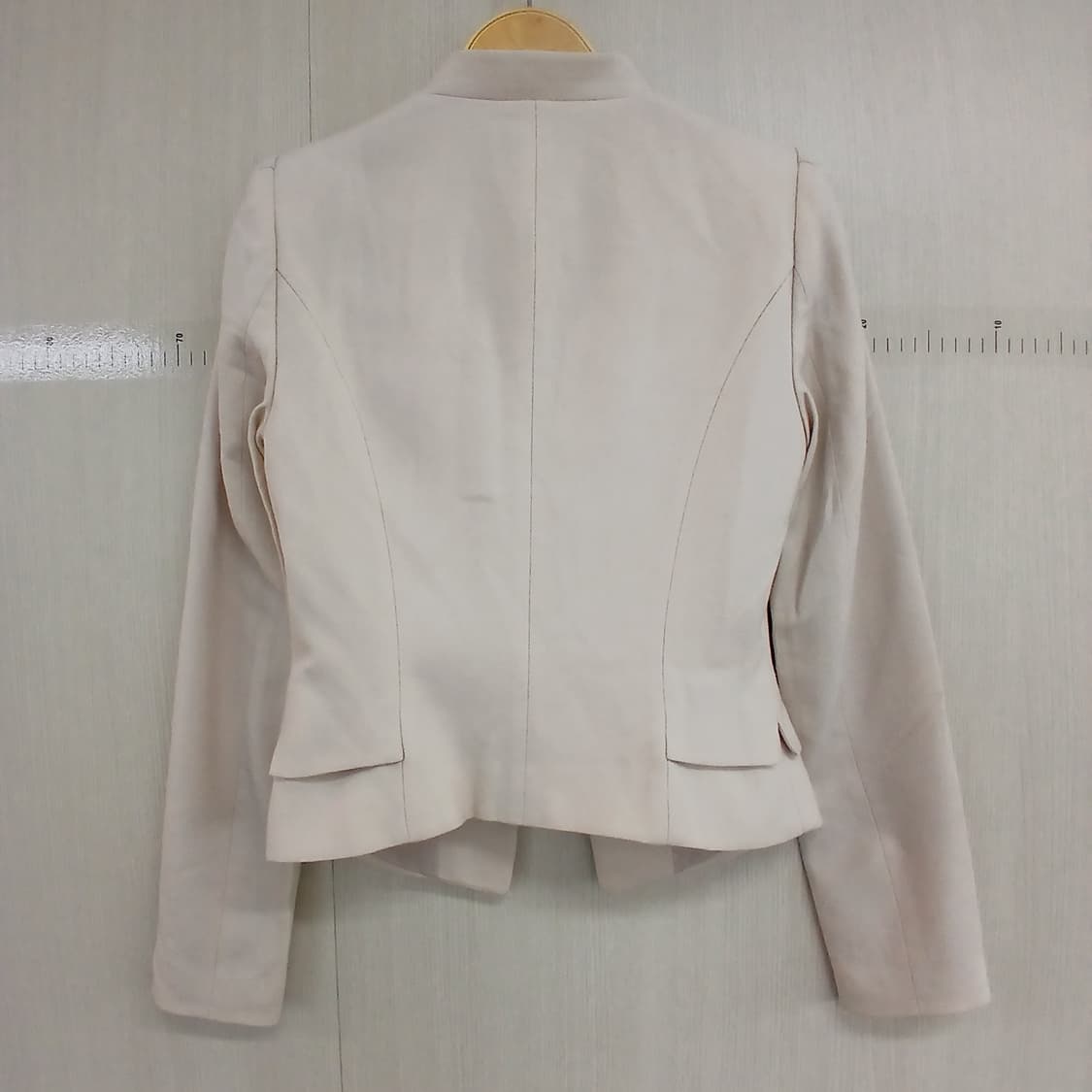 모조에스핀 아이보리 노카라 자켓 상품이미지5