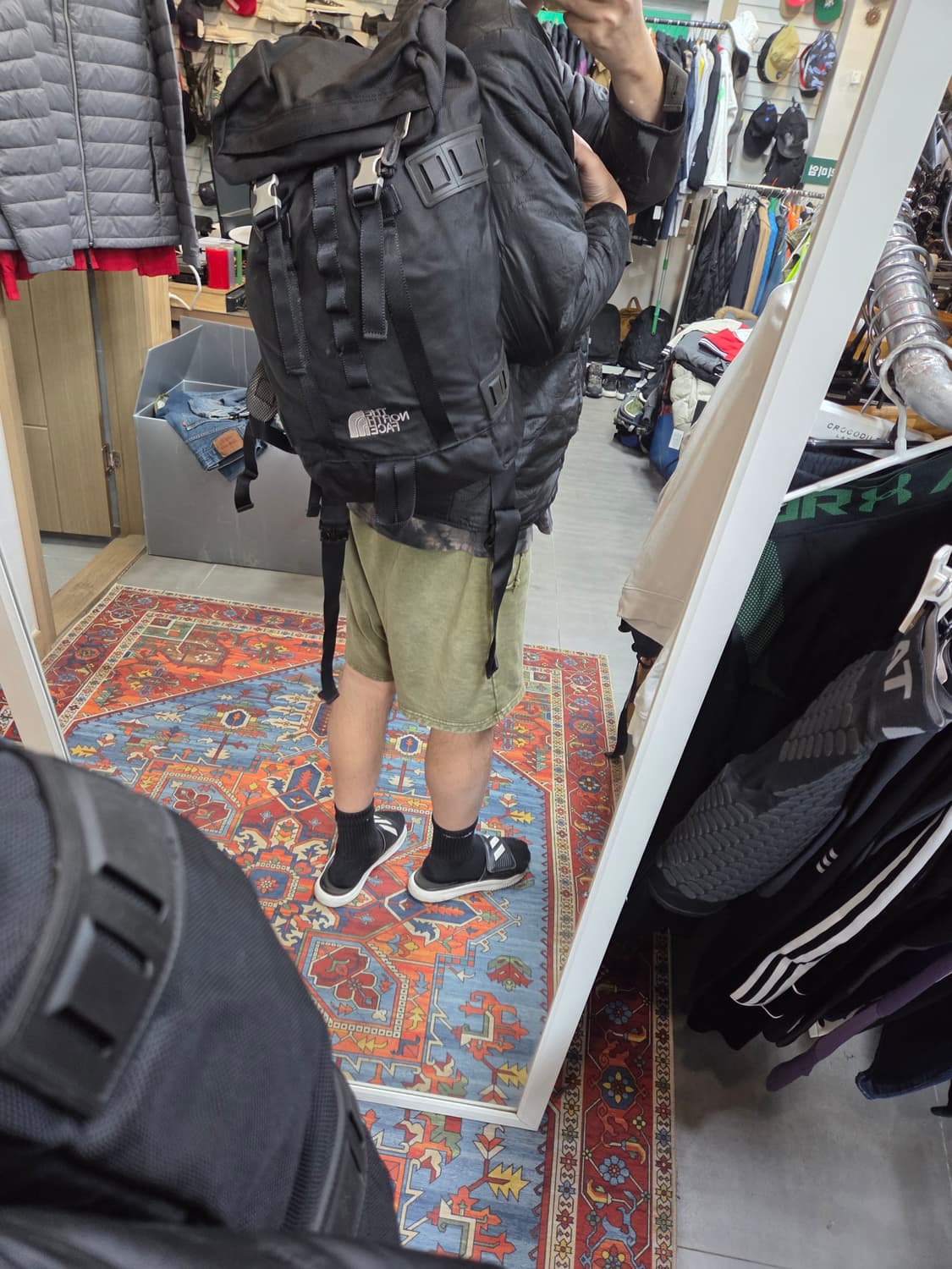 노스페이스 빈티지 나일론 백팩  상품이미지8