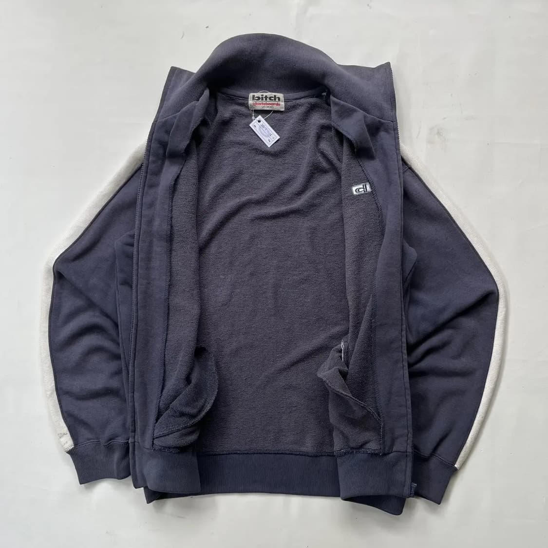 비치 스케이트보드 트랙 자켓 블랙 상품이미지4