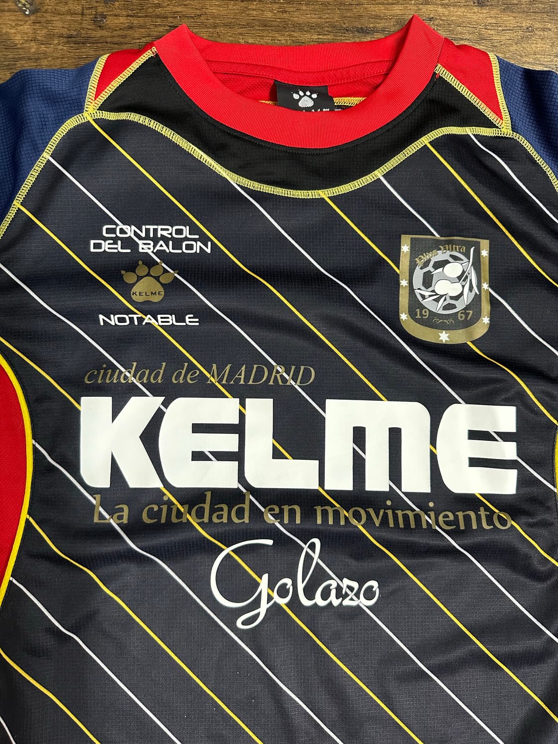 KELME 풋살 져지 반팔티 블록코어 L사이즈 상품이미지2