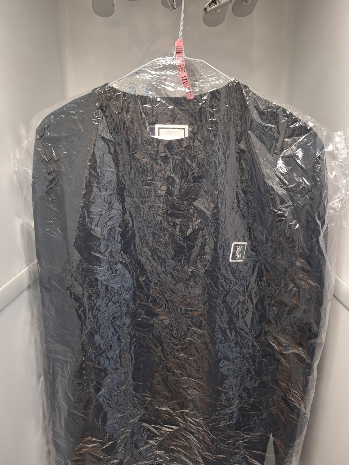 (52)우영미 백로고 롱슬리브 블랙 상품이미지2