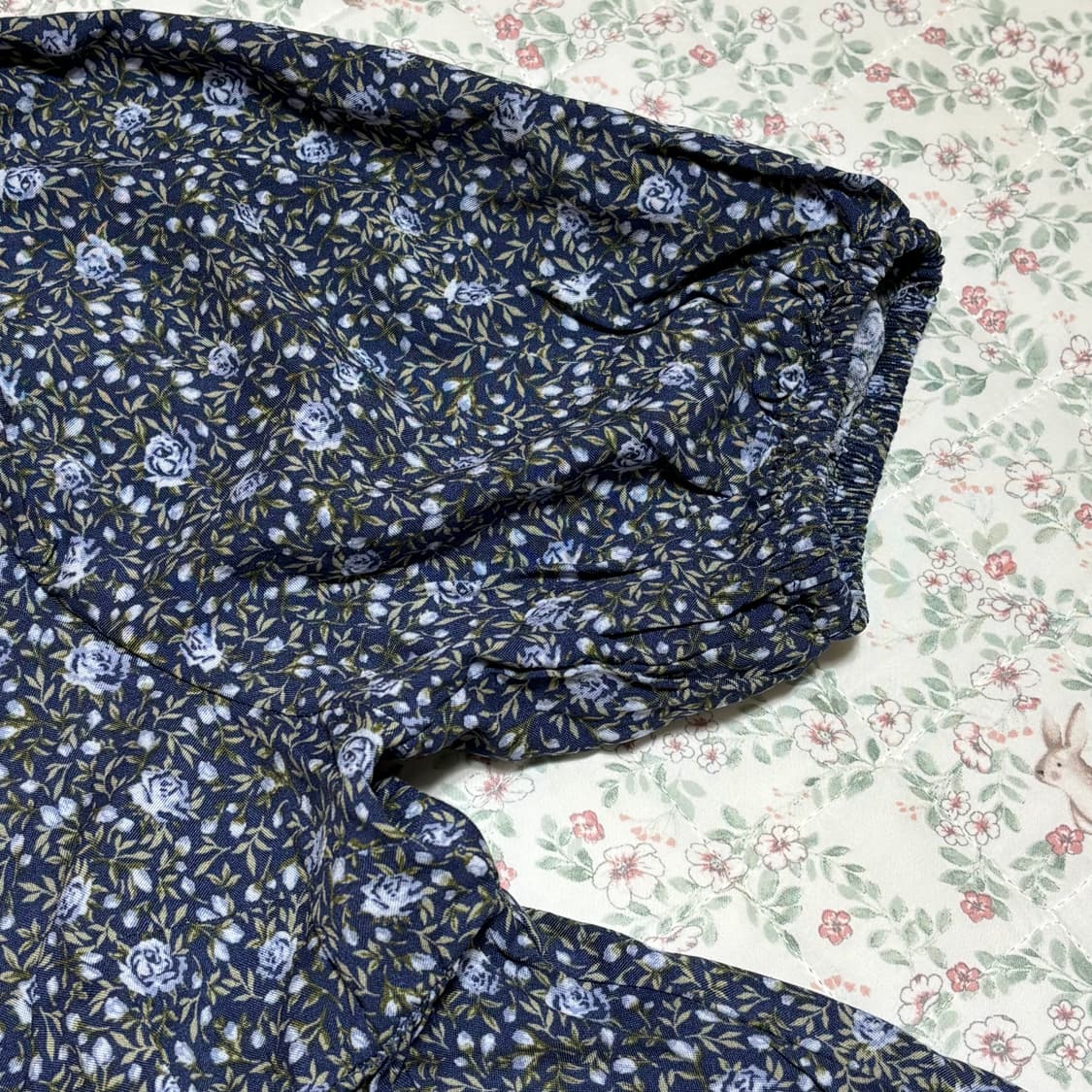 h&m 에이치앤엠 타이 디테일 페플럼 블라우스 (새상품) 상품이미지3