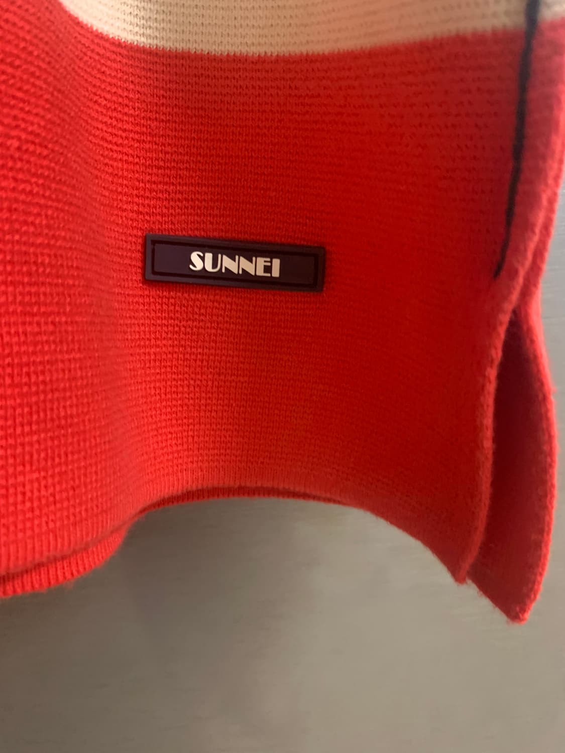 SUNNEI 써메이 스트라이프 니트 폴로 티셔츠 상품이미지5