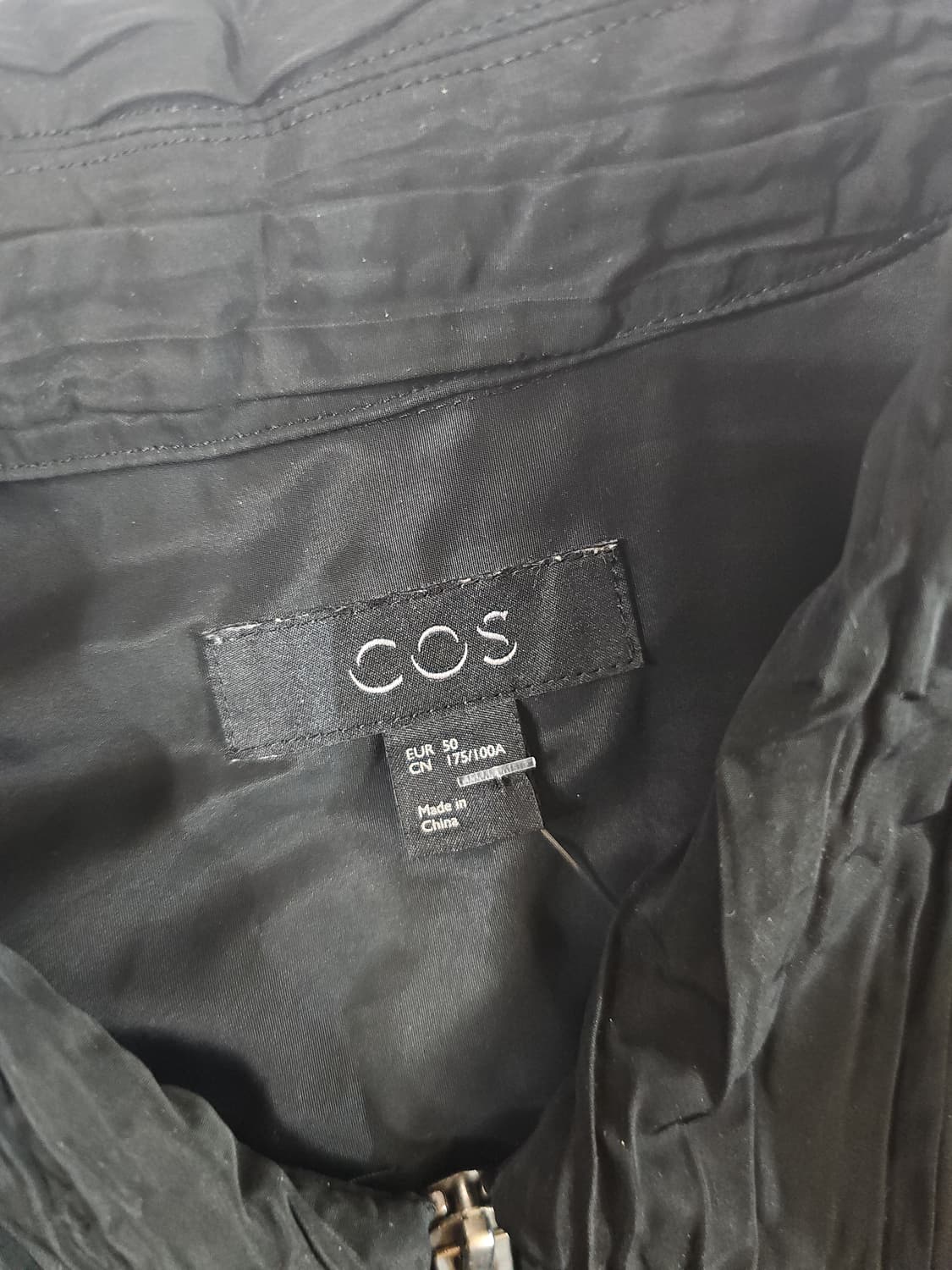 [50] COS 코스 남성 플리츠 플리티드 블루종 봄버 자켓 상품이미지6