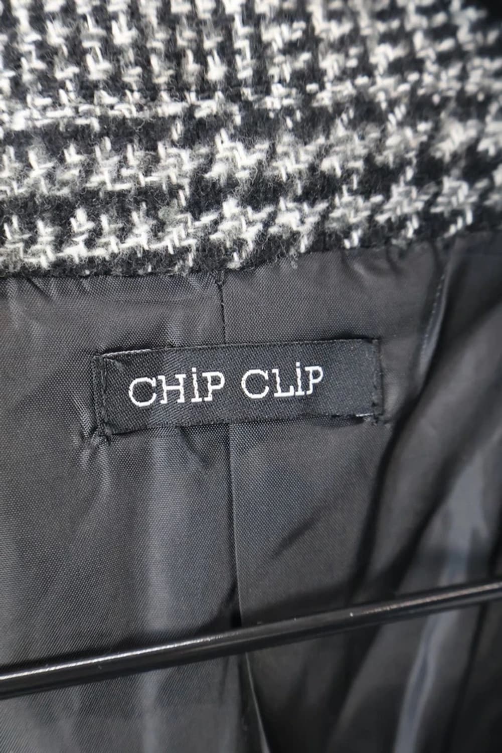 CHIP CLIP Check Double-Breasted Jacket 상품이미지5
