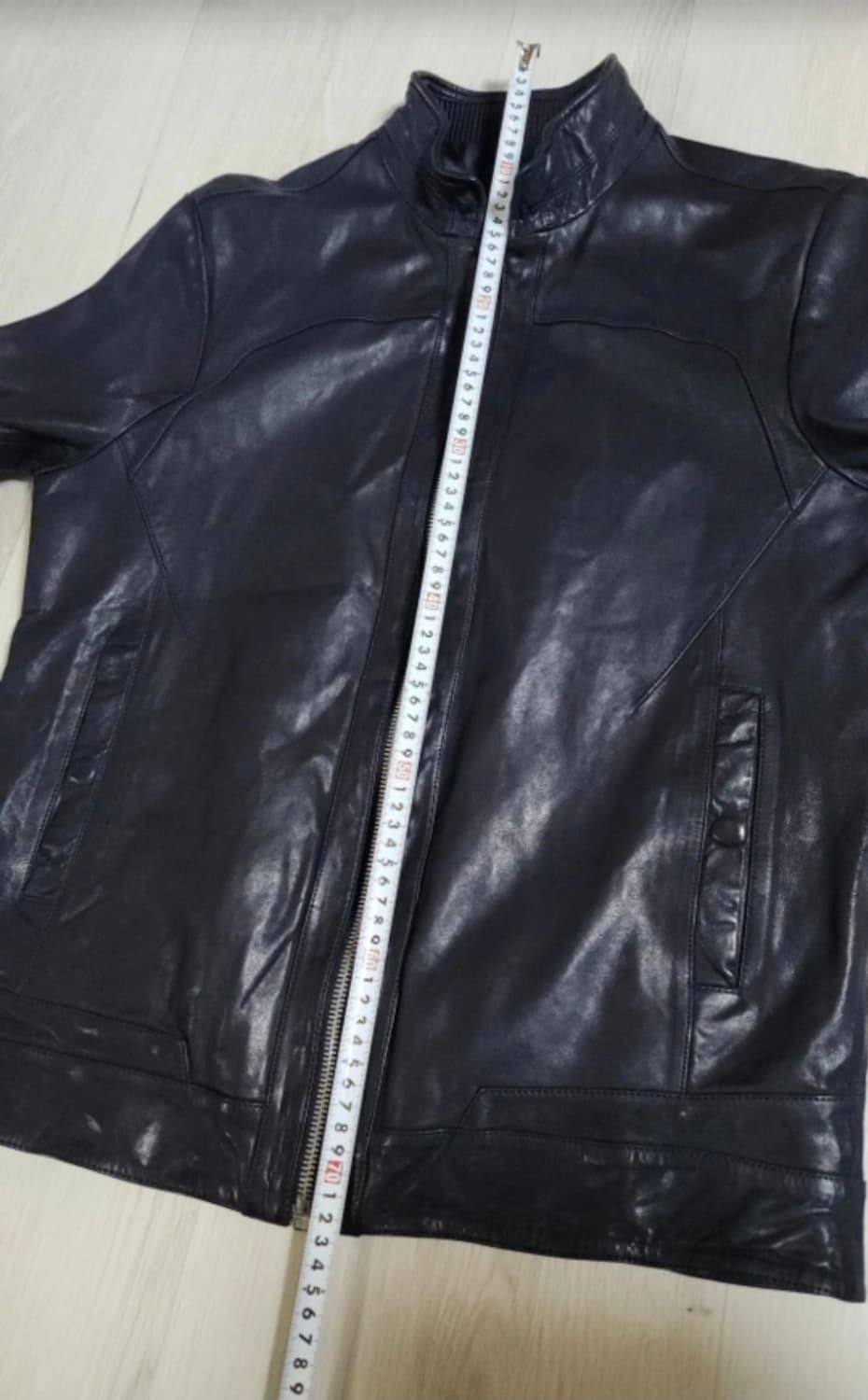 (착샷) 지오송지오 가죽자켓 바이커  상품이미지7