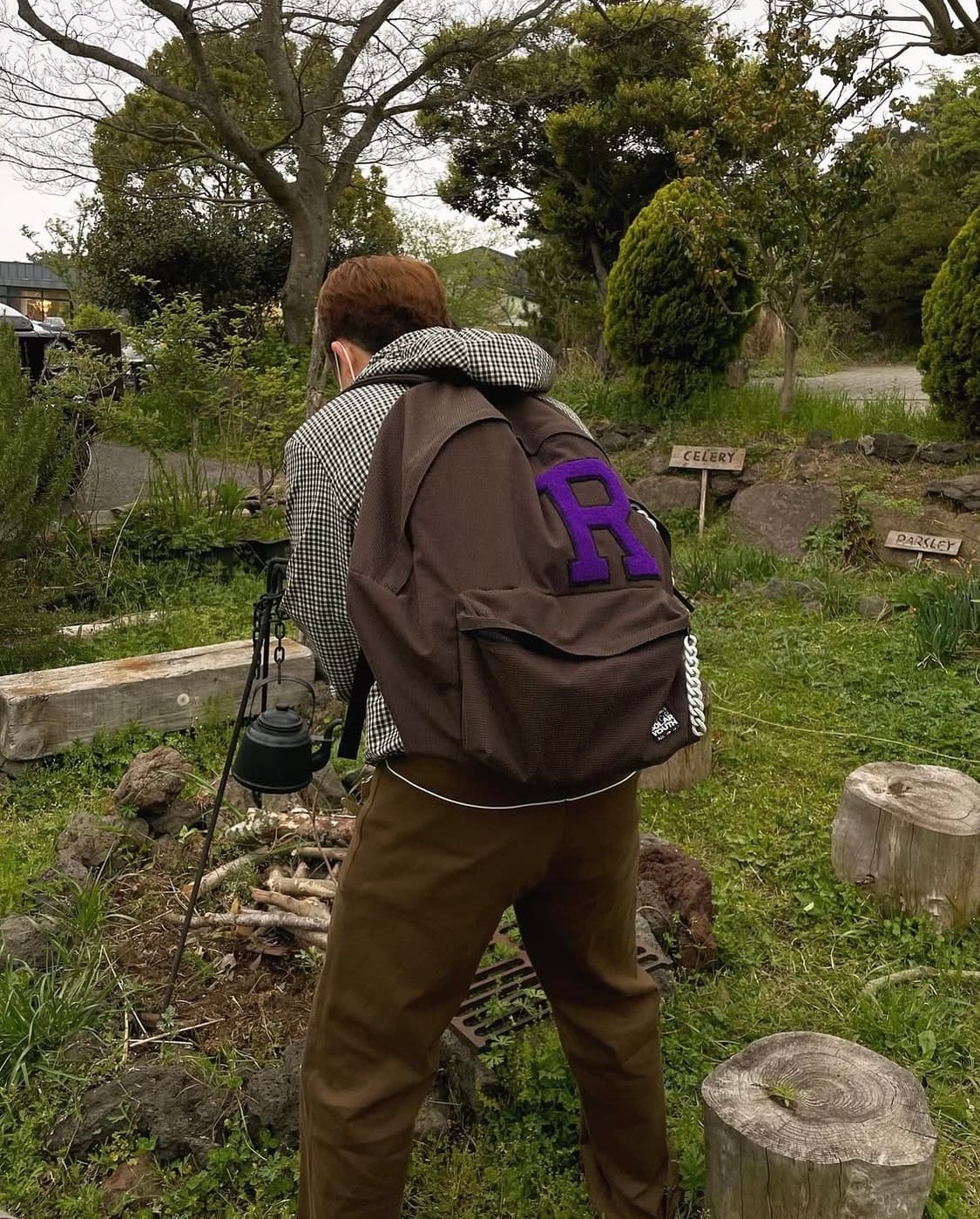 라프시몬스 R로고 백팩 상품이미지1