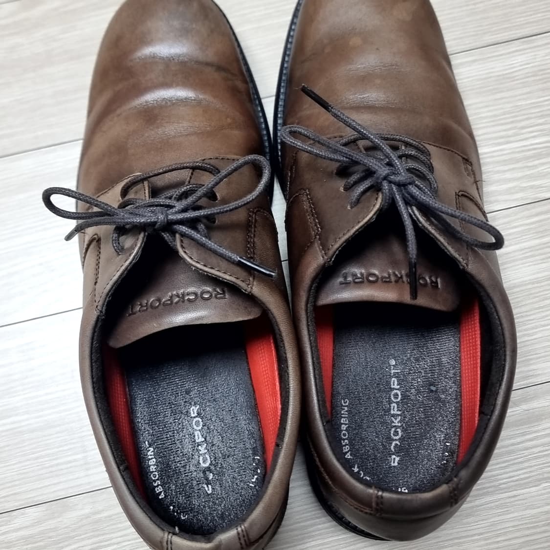 락포트 브라운 남성 구두(265-275) 상품이미지2