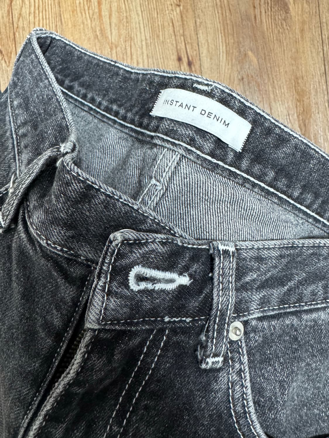 INSTANT DENIM 맨 코튼 데님 팬츠 28 size 상품이미지3