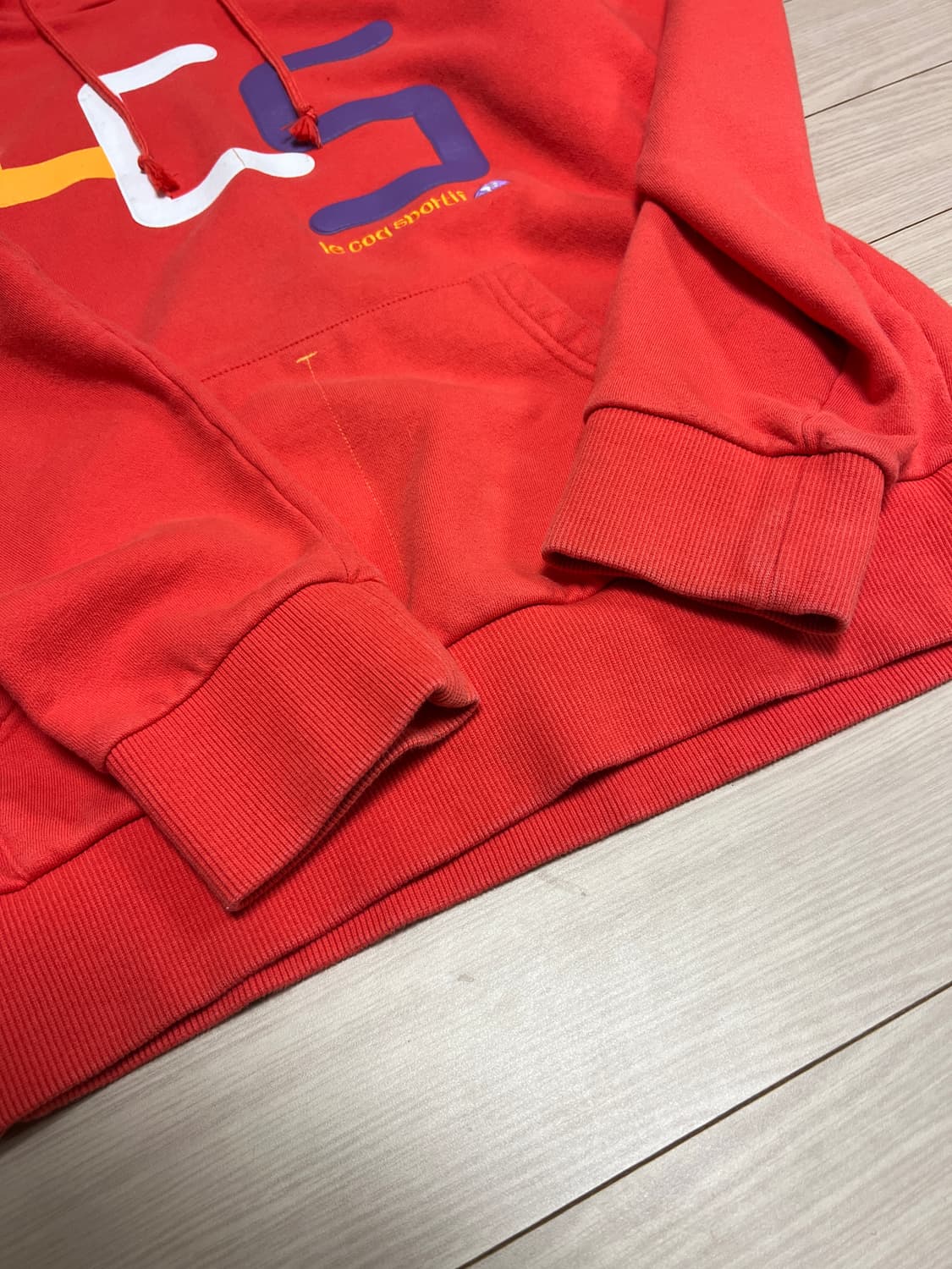 르꼬끄 스포르티프 LCS 로고 후드티 / 105 상품이미지6