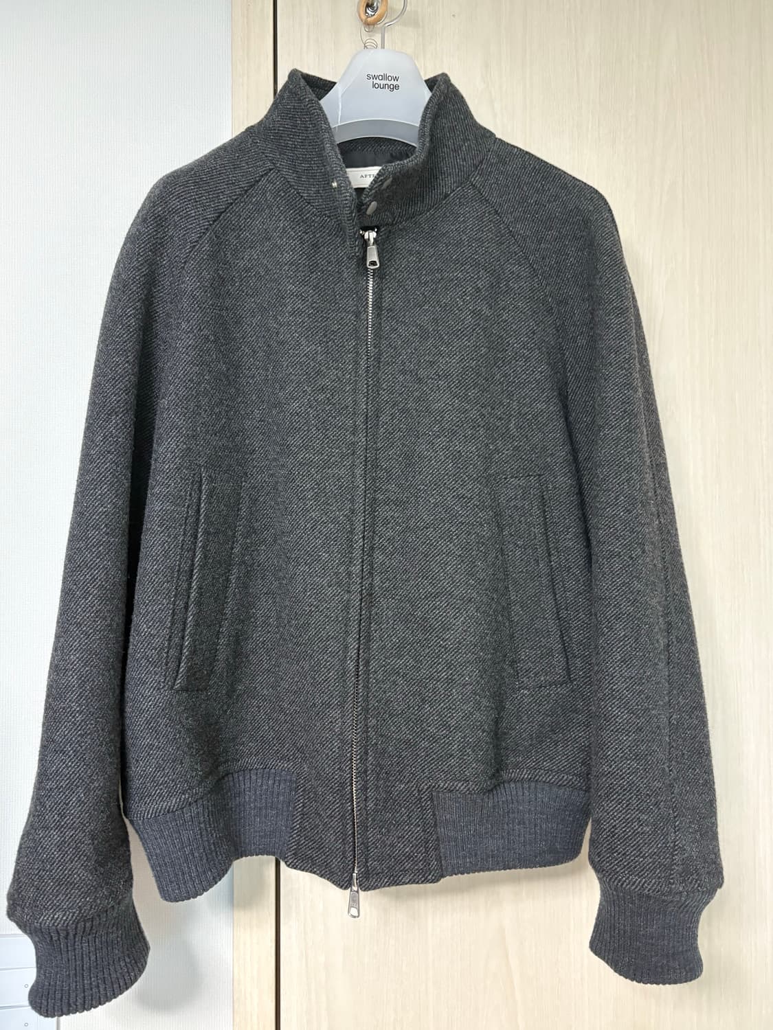 [판매] 에프터프레이 리가즈 해링턴 블루종 L(차콜) 상품이미지3