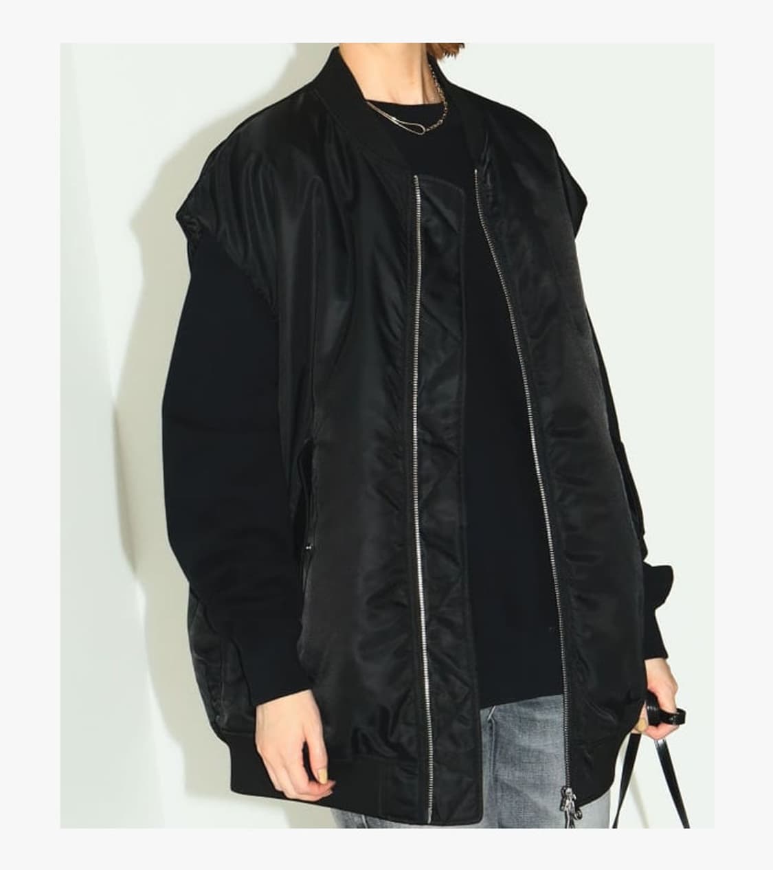 B:MING BY BEAMS - 23FW MA-1 VEST 상품이미지3