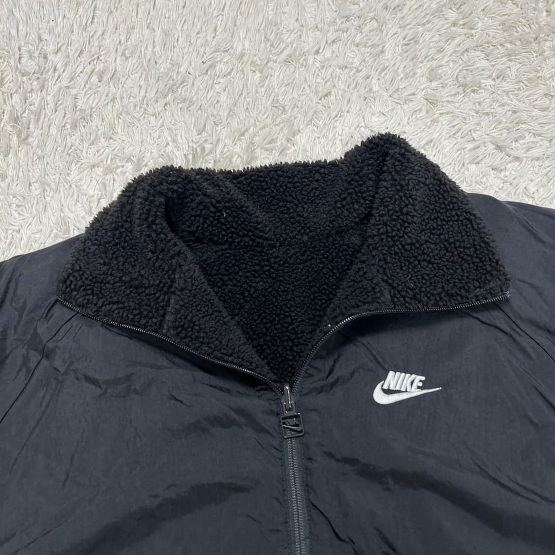 Nike Big Swoosh Reversible Fleece Jacket 상품이미지8